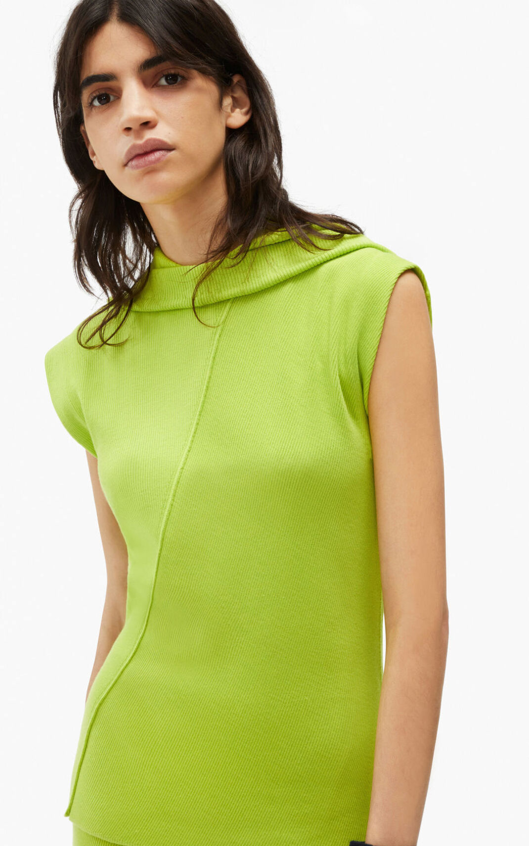 Camisetas Kenzo Hooded top Mujer Verde Claro - SKU.3173823